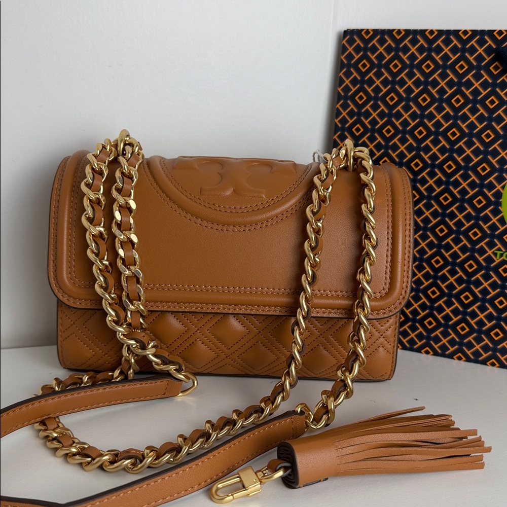 NWT Tory Burch SMALL FLEMING CONVERTIBLE SHOULDER BAG - Picture 17 of 17